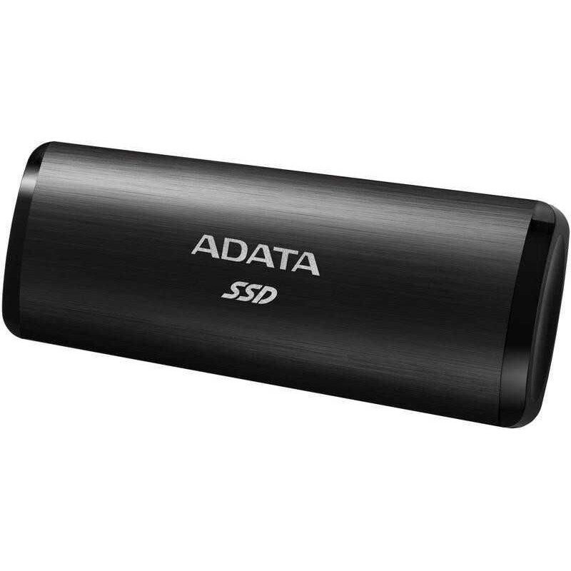 A-data Portable HDD 2TB SE760, External, USB 3.2 Type-C, R W -1000 - MB s 3D-NAND, черный ASE760-2TU32G2-CBK
