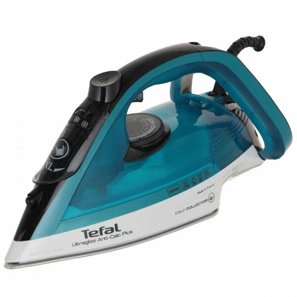 Утюг Tefal FV6844 Ultragliss Plus, бирюзовый