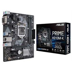 ASUS М.пл. ASUS PRIME H310M-K R2.0 (LGA1151v2/H310/2xDDR4/1xPCI-Ex16/2xPCI-Ex1/7.1CH/GLAN/USB3.0/D-SUB/DVI/mATX) RET #90MB0Z30-M0EAY0