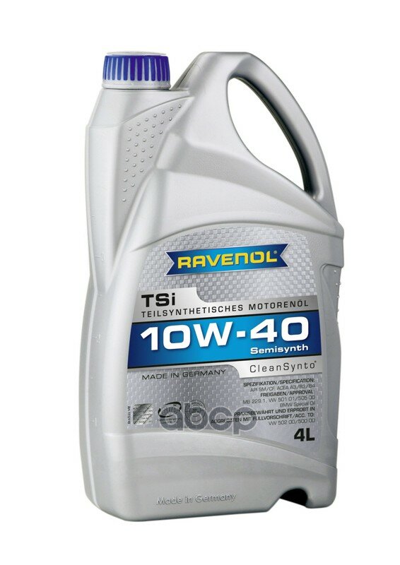 Ravenol Масло Моторное Tsi Sae 10w-40 ( 4л) New