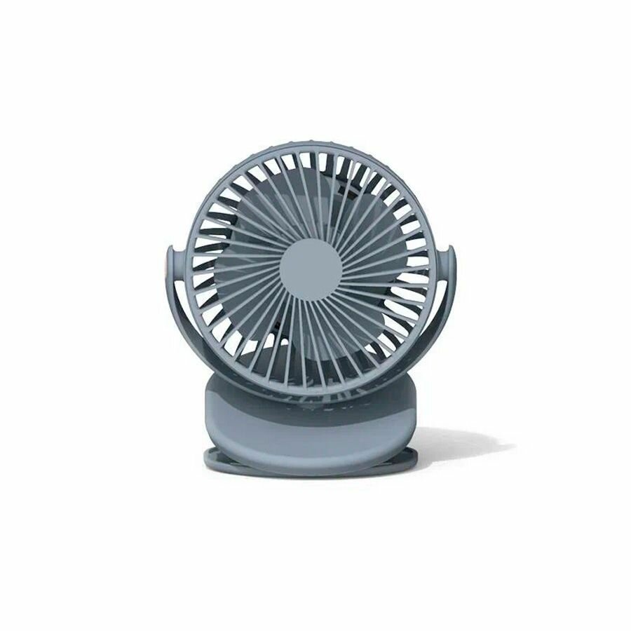 Портативный вентилятор на клипсе Xiaomi Mi SOLOVE clip electric fan 2000mAh 3 Speed Type-C F3 Dark Blue RUS