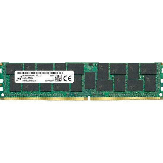 Серверная оперативная память CRUCIAL DDR4 LRDIMM 128Gb 3200MHz PC4-25600 ECC, Reg (MTA72ASS16G72LZ-3G2B3)