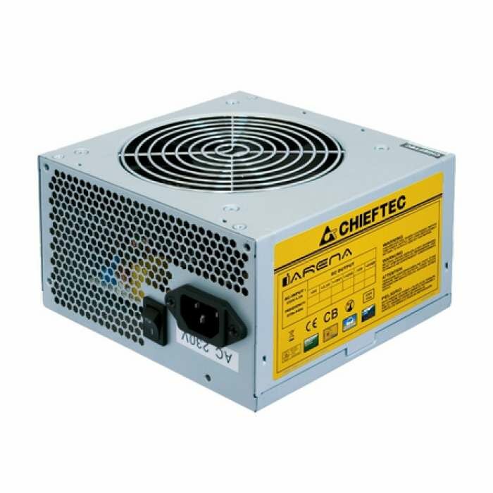   Chieftec PSU GPA-550S 550W ATX2.3 APFC Bulk 12cm Fan Active PFC 20+4p; 4p; 6+2p; 2xSATA; 2*Molex+FDD