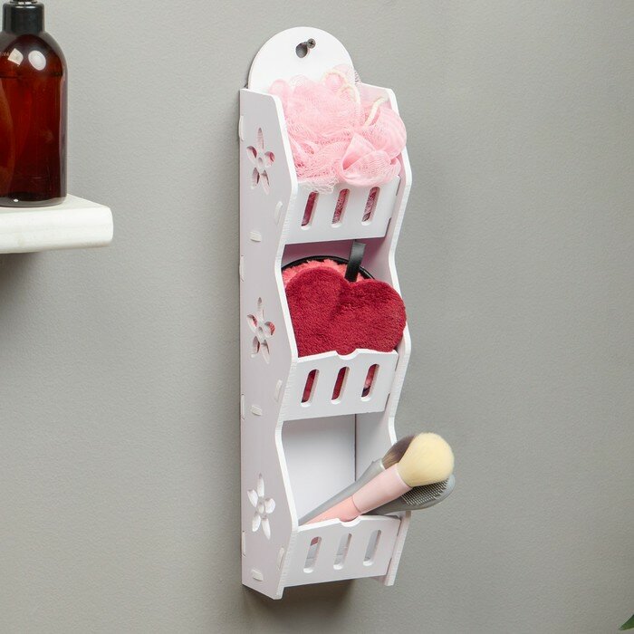 фото Полка для ванной комнаты 43 х 11 см, пластик