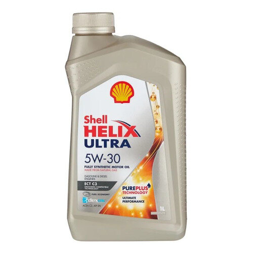 Моторное масло SHELL Helix Ultra ECT, 5W-30, 1л, синтетическое [550046369]
