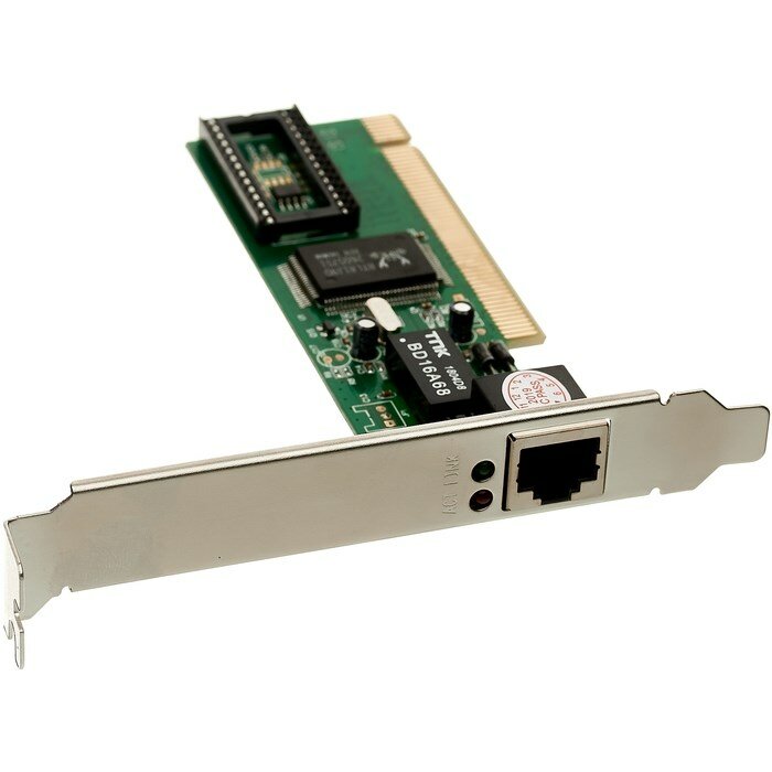 Ethernet-адаптер PCI ExeGate EXE-520 Realtek RTL8139D UTP 10/100 Mbit/sec (EX281223RUS)