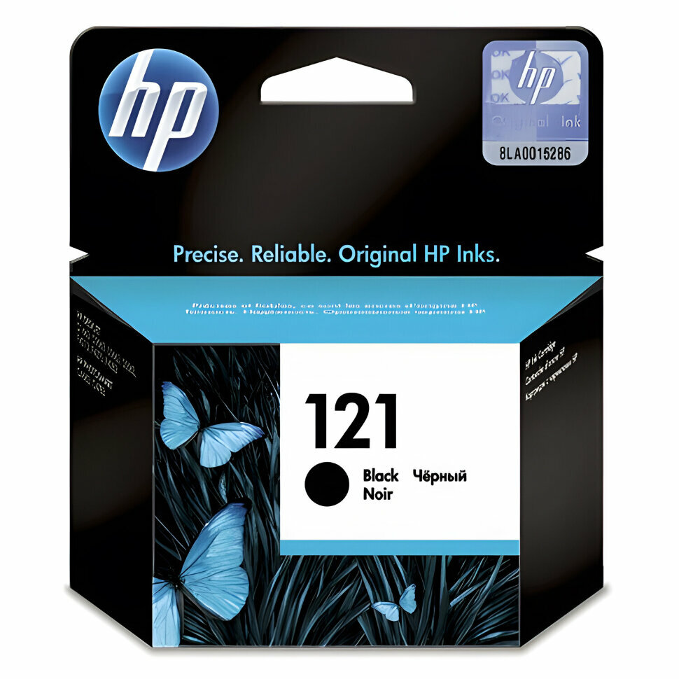 Картридж струйный HP (CC640HE) Deskjet F4275/F4283 №121, черный, оригинальный, ресурс 200 стр., 360664