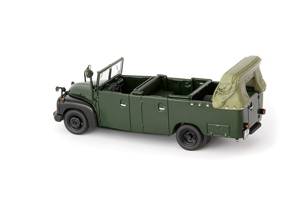 Hanomag L28 gruppenkraftwagen germany 1955 dark green limited edition 333 pcs. - фотография № 2