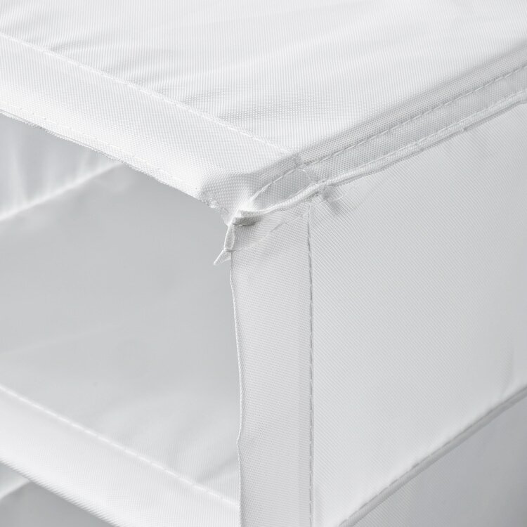 Органайзер для хранения, 9 отделений, 22x34x120 см, IKEA SKUBB, белый - фотография № 2