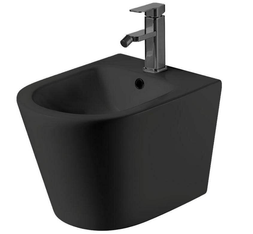 Биде подвесное WeltWasser Salzbach 005 MT-BL черный матовый