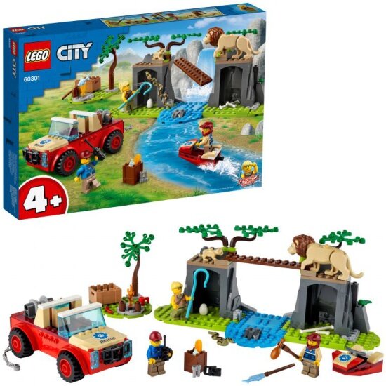 Конструктор LEGO ® City 60301 Спасательный внедорожник для зверей