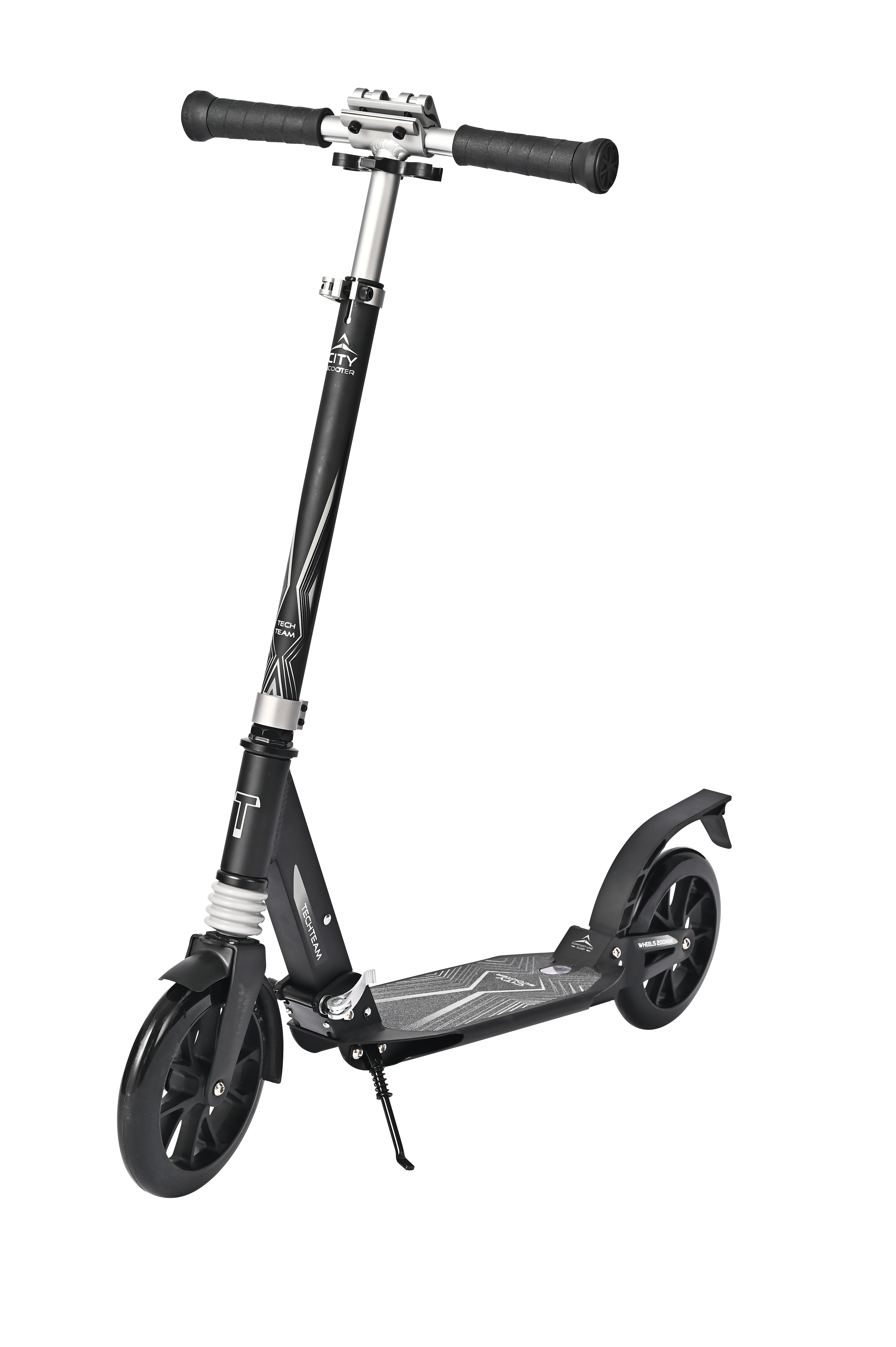 Самокат Tech Team City Scooter (2022) серый