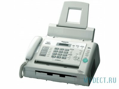 Лазерный факс (факсимильный аппарат) Panasonic KX-FL423RUB белый