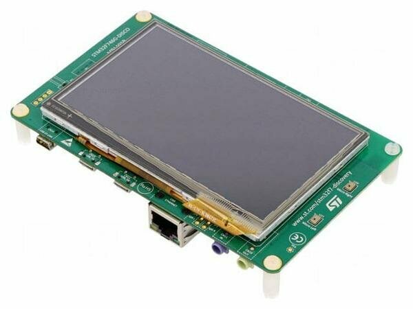 Плата отладочная STMicroelectronics 32F746GDISCOVERY Ср-во разработки: STM32, STM32F746ZGT6, ЖК-дисплей, 1шт