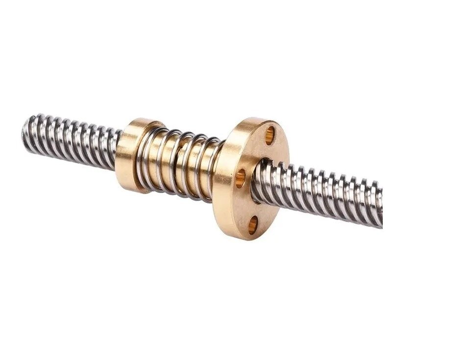 фото Гайка М8*2 безлюфтовая с пружиной 2хзаходн TRIDIPRO