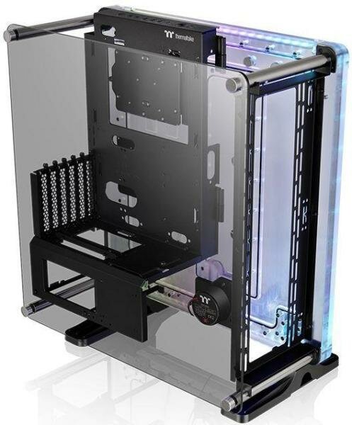 Корпус ATX Thermaltake DistroCase 350P Без БП чёрный белый