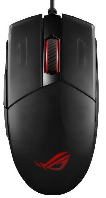 Мышь проводная ASUS ROG Strix Impact II, 6200dpi, Черный 90MP01E0-B0UA00