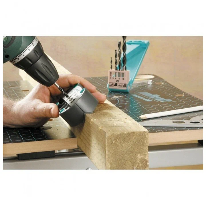 шаблон для сверления WOLFCRAFT для сверл 4-10мм - фото №9