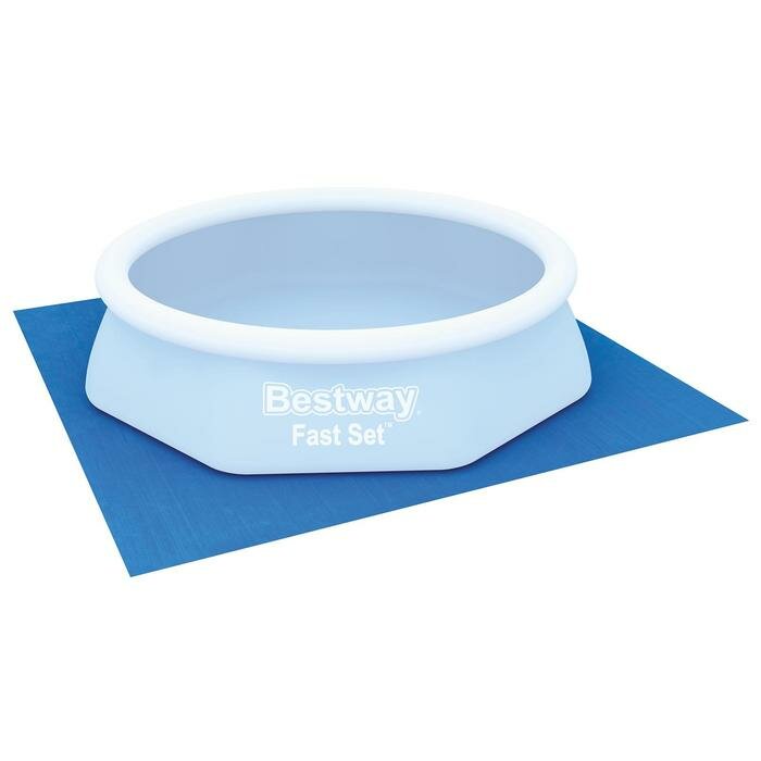 Bestway Подстилка для круглых бассейнов, 274 х 274 см, 58000 Bestway