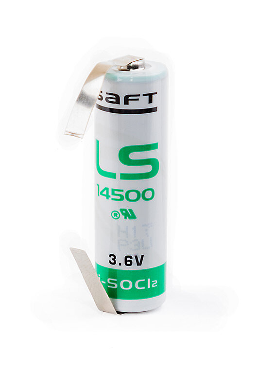 SAFT Батарейка SAFT LS 14500 CNR AA с лепестковыми выводами