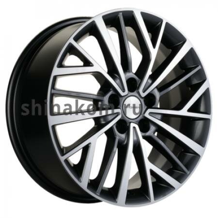  7*17 5*112 ET43 57,1 Khomen Wheels KHW1717 Gray-FP (Karoq/Octavia/Passat/Tiguan)