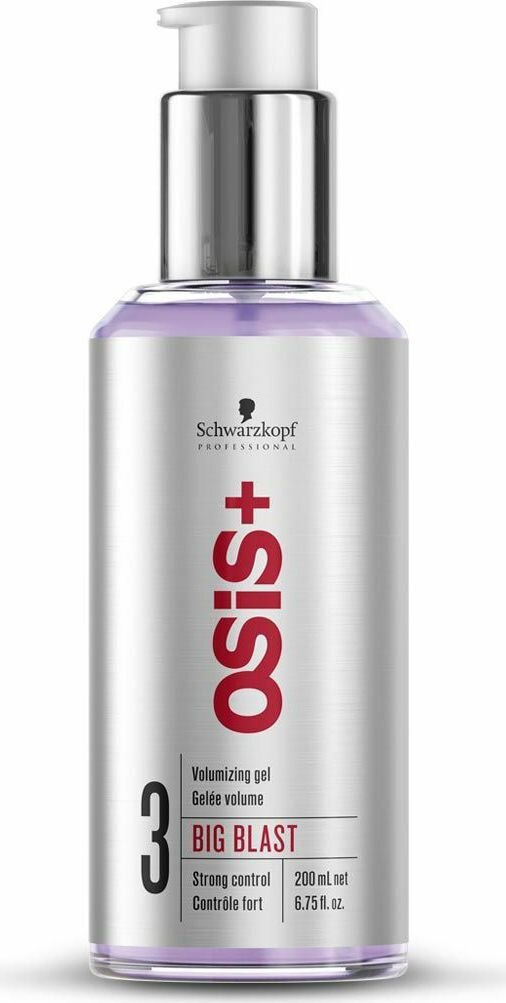 Гель для волос сильной фиксации Schwarzkopf Professional Osis Big Blast для объема волос 200 мл