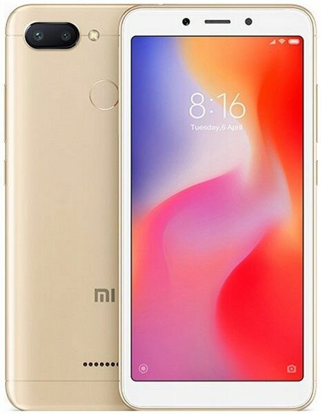 Xiaomi Redmi 6 4/64GB Gold (Золотой) Global Rom