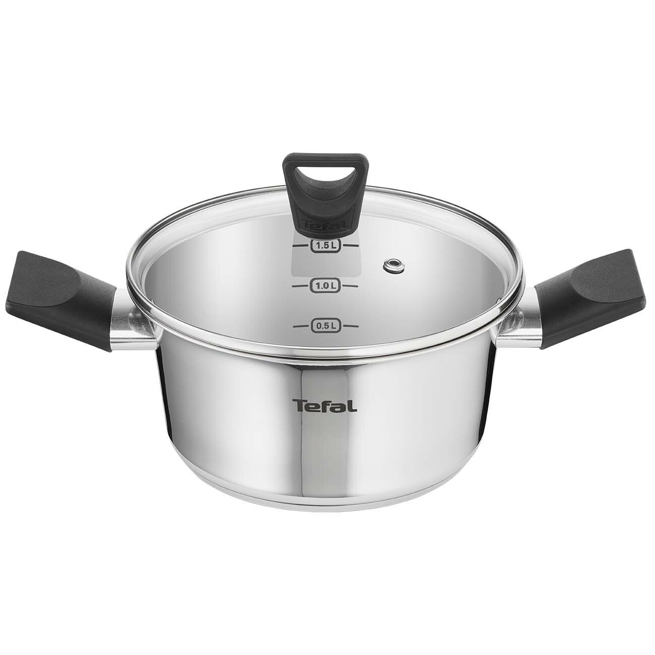 Кастрюля Tefal Simpleo с крышкой 18см (B9054374)