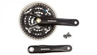 Система SHIMANO Acera M361, 170мм, квадрат 42/32/22T, защита, черный