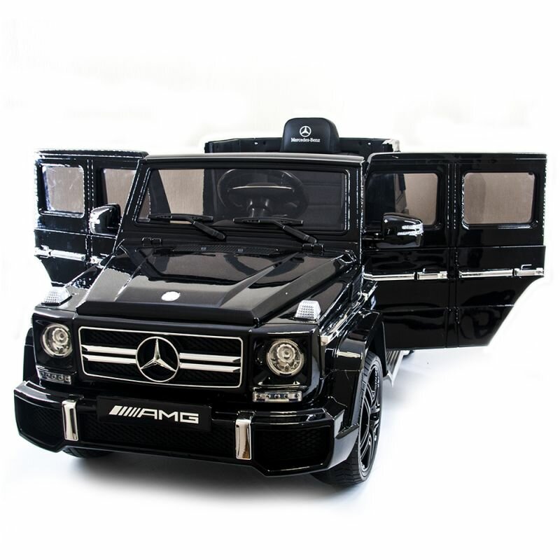 Внедорожники и джипы Harley Bella Детский электромобиль Mercedes Benz G63 LUXURY 2.4G - Black - HL168-LUX-B