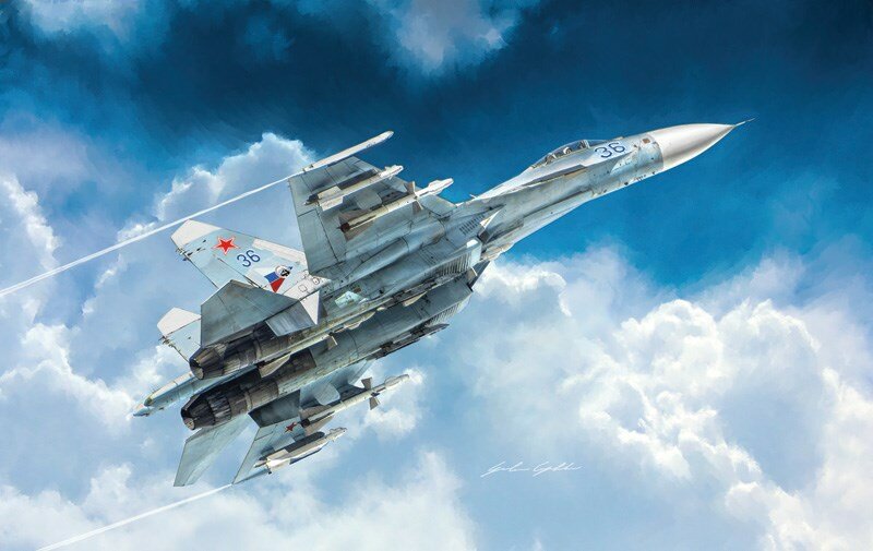 ITALERI S.p.A. Сборная модель S-27 Flanker (1:72)