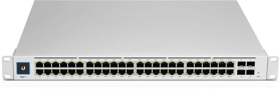 Коммутатор Ubiquiti UniFi USW-PRO-48-POE 4SFP+ 600W управляемый