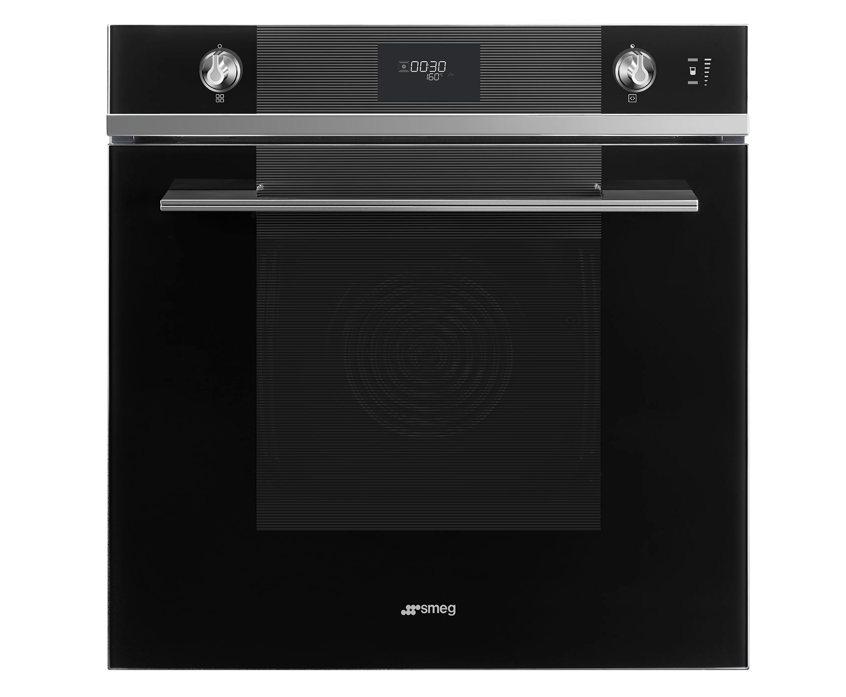 Многофункциональный духовой шкаф с пиролизом, 60 см, Черный Smeg SOP6102TN