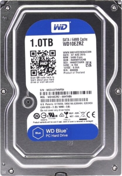 Жесткий диск 1tb WD WD10EZRZ .