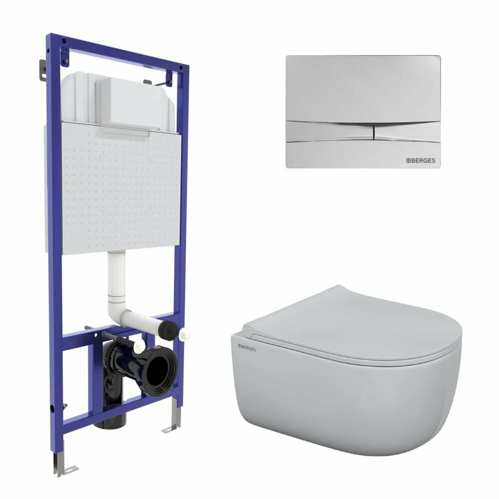 Унитаз BERGES NOVUM 047253