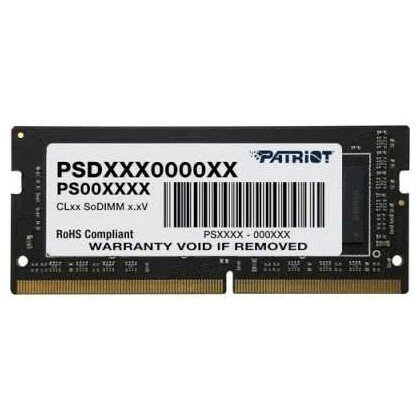 Patriot Модуль памяти для ноутбука SODIMM 8GB PC25600 DDR4 PSD48G320081S