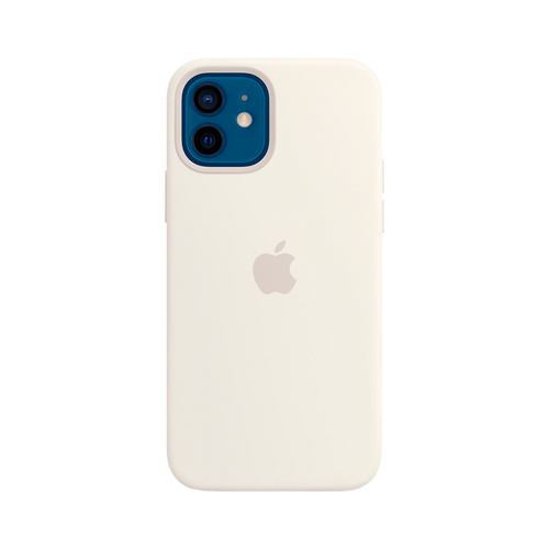Чехол Apple MagSafe силиконовый для iPhone 12/iPhone 12 Pro, белый