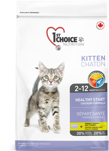 1st CHOICE Корм для котят Healthy Start Здоровый старт Цыпленок