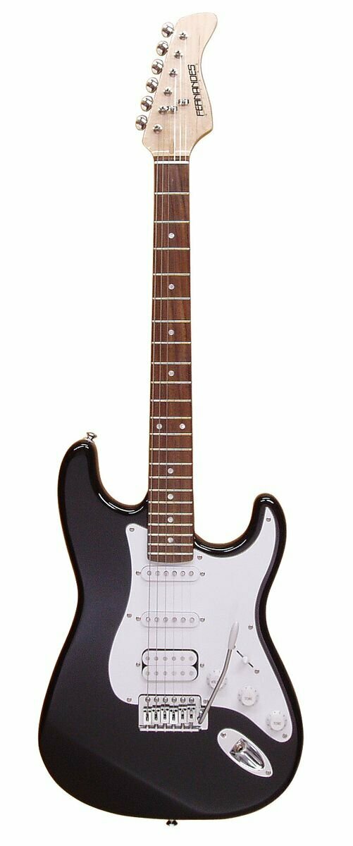 Fernandes LE-1Z BLK/L  Stratocaster HSS,  