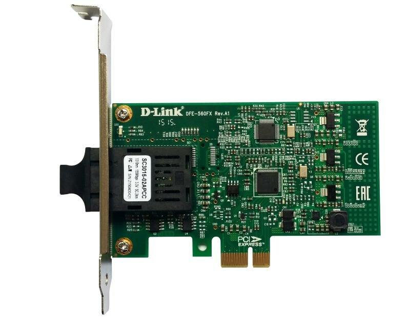 Сетевой адаптер Fast Ethernet D-Link DFE-560FX (OEM) (dfe-560fx)