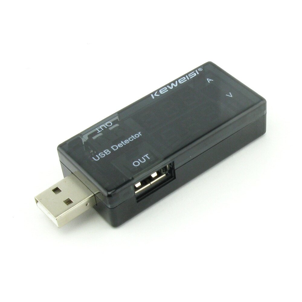 USB-тестер Keweisi KWS-V10VA (3-9V±1% 0-3A±1%)