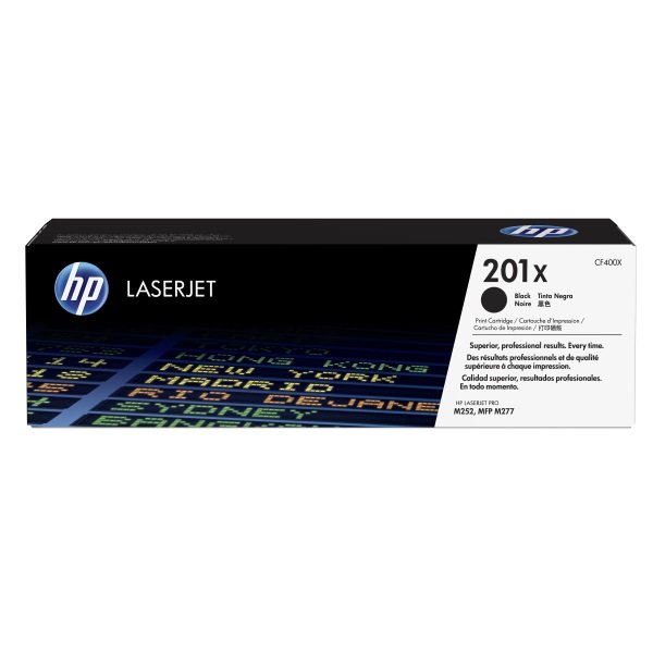 Kартридж HP 201X, черный / 2800 страниц (CF400X)