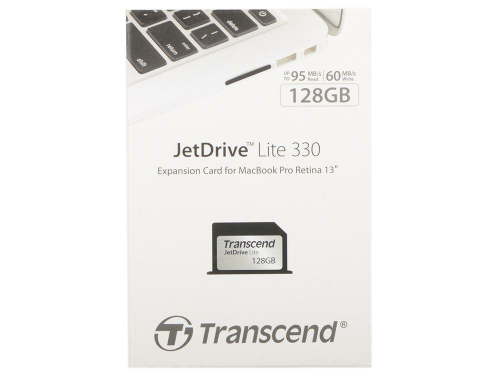 Карта памяти 128GB Transcend JetDrive Lite 330, rMBP 13 12-L13 (TS128GJDL330)