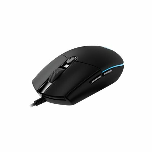 Logitech Gaming Mouse G102 Prodigy Black USB, оптическая, программируемая, 8000dpi, подсветка (910-004939)