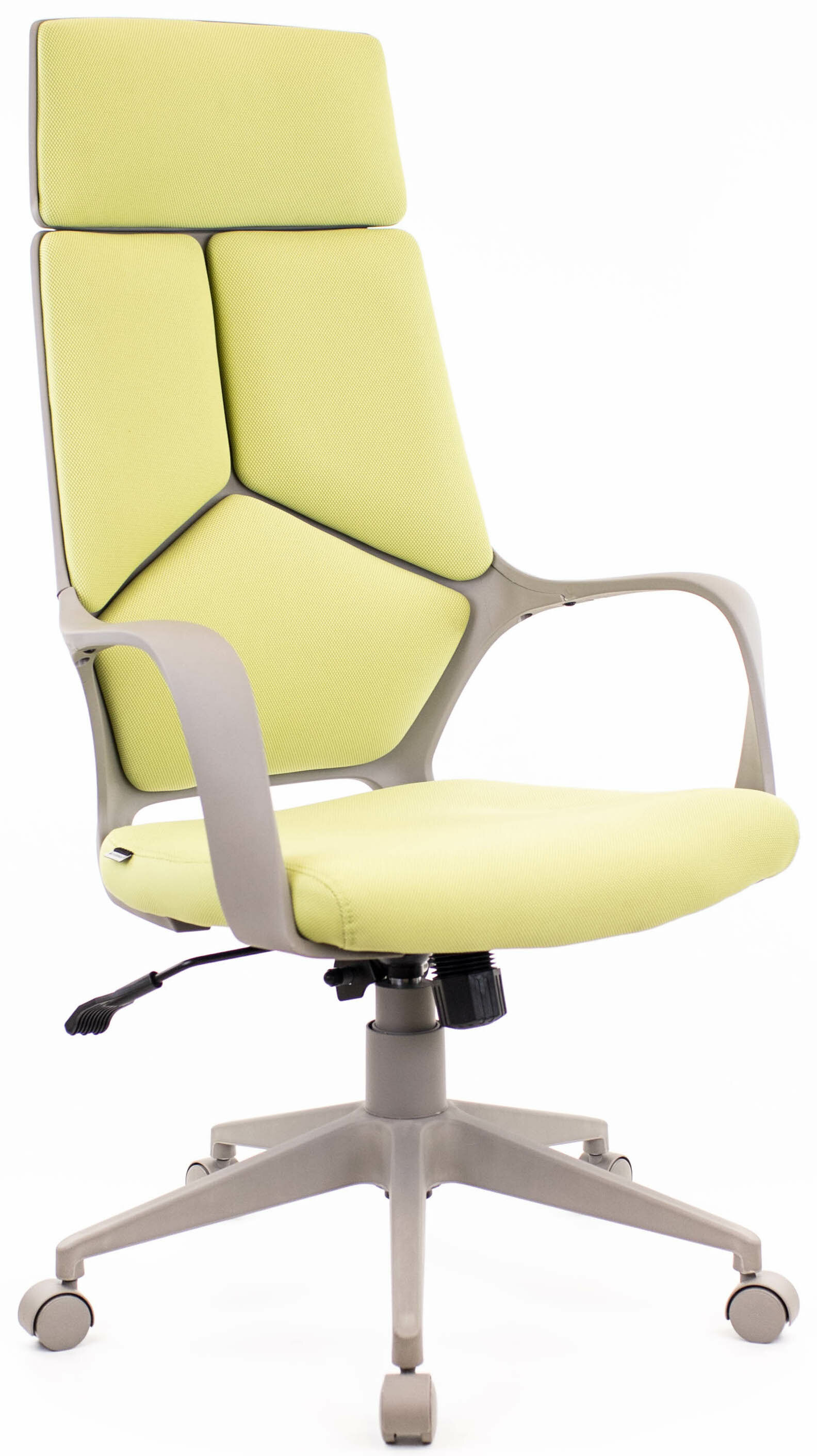 Компьютерное кресло офисное Trio Grey TM Ткань Зеленый