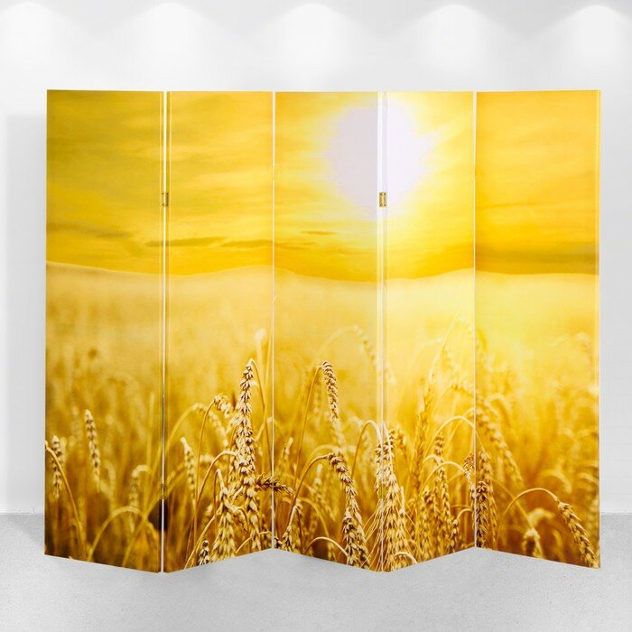 Ширма "Пшеничное поле", 250 х 160 см - фотография № 2