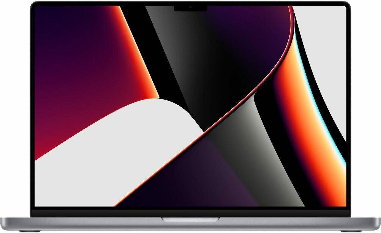 Ноутбук Apple MacBook Pro 16" (M1 Pro 10C CPU, 16C GPU, 2021) 16 GB, 512 GB SSD, (Cерый космос) Space Gray MK183LL/A