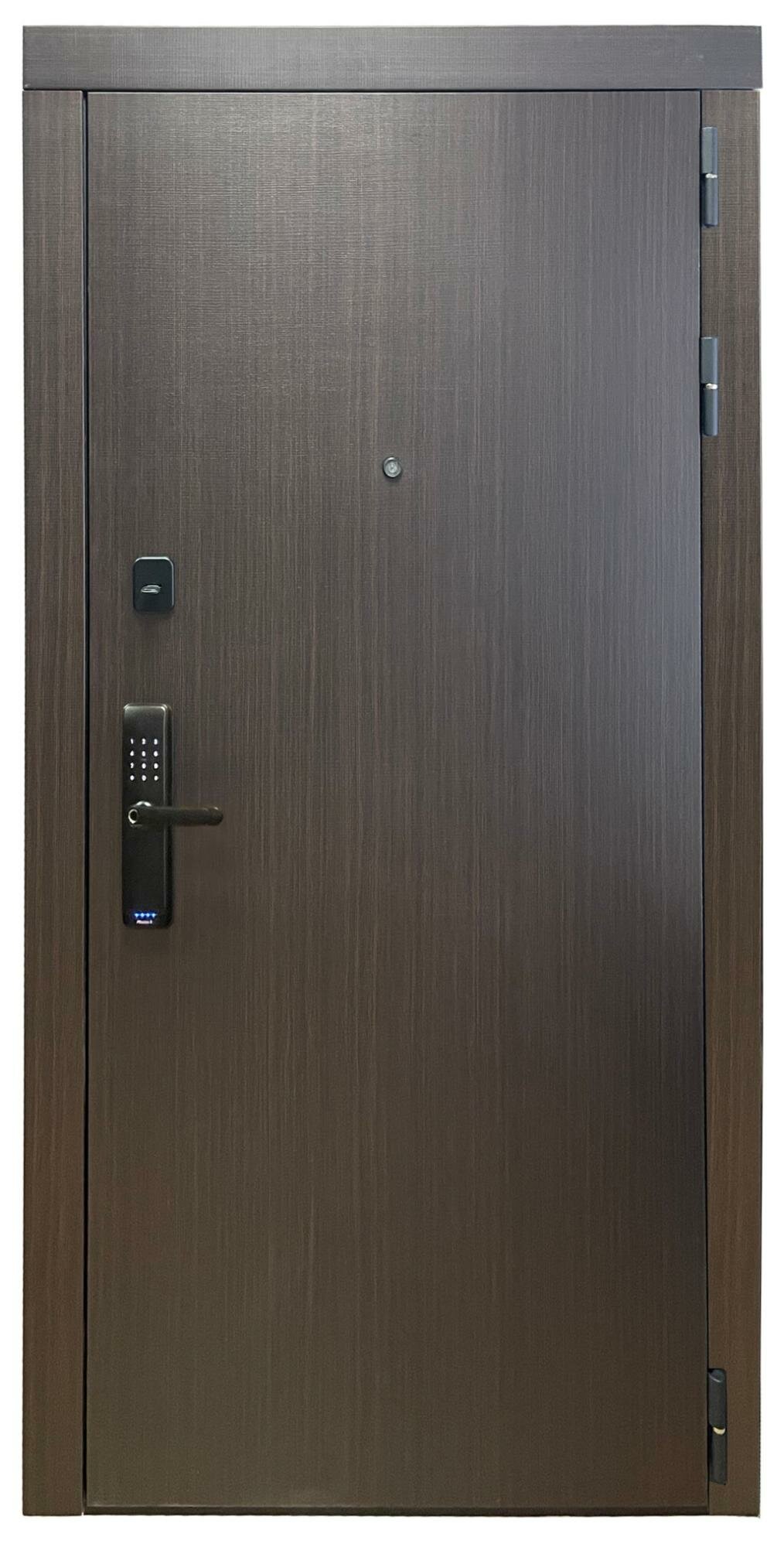 Электронные замки на двери баяр Входная дверь с отпечатком пальца баяр 715 Правая - фотография № 1