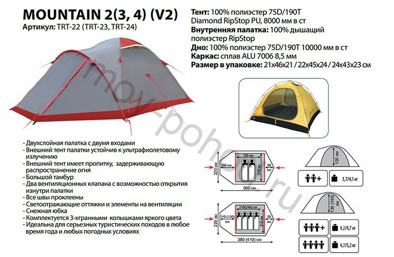  Tramp Mountain 4 V2 