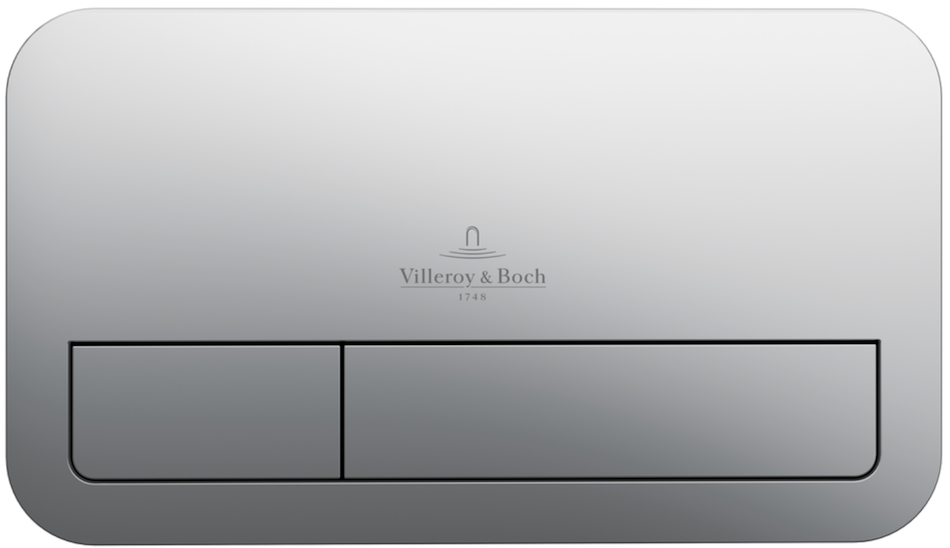 Кнопка смыва Villeroy & Boch Viconnect 92249069 хром матовый